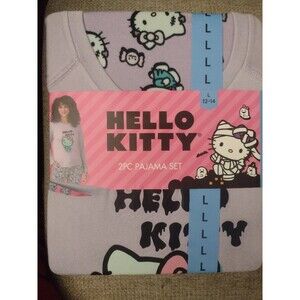 Hello Kitty Halloween Womens size large 12-14 pajamas new